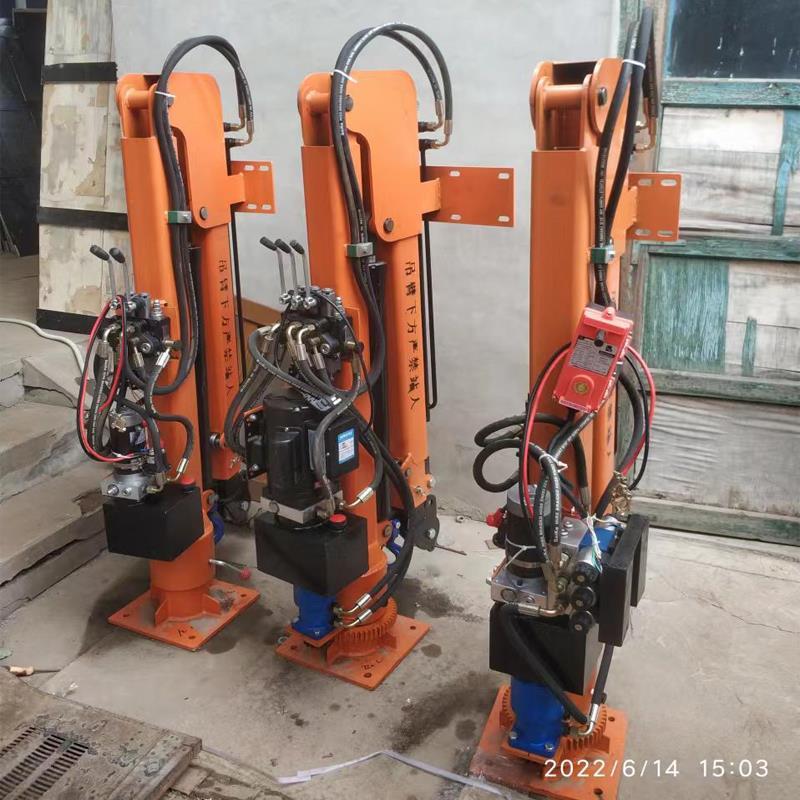 汾阳市重汽蓝牌随车吊 3.2吨 国六动力强 液压驱动 农用自卸起重机