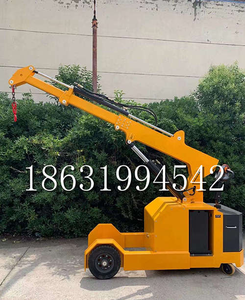 汾阳市随车吊机那里有货车轻卡随车吊机装卸货物那里有简易电动行走吊机车载吊机