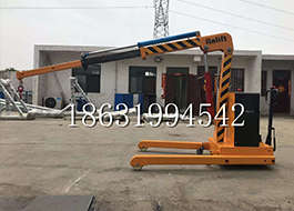 汾阳市随车吊机那里有货车轻卡随车吊机装卸货物那里有简易电动行走吊机车载吊机